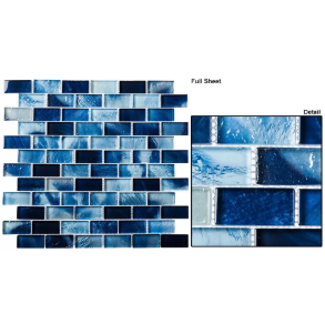 Antigua Bay - glass tile